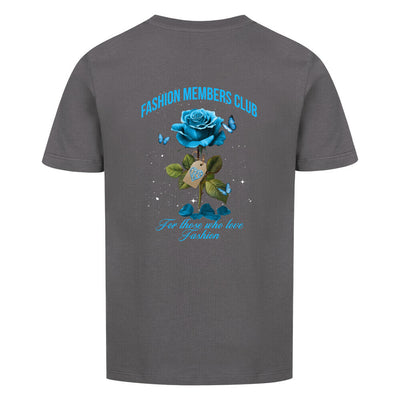 Beauty and the Rose – Sky Blue rose stardust Edition (Jongens Premium Organic T-Shirt)
