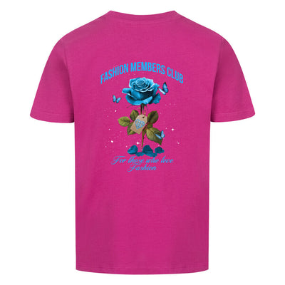Beauty and the Rose – Sky Blue rose stardust Edition (Jongens Premium Organic T-Shirt)