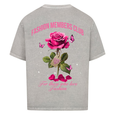Beauty and the Rose – R3CEIVED Fashion Members Club Edition Pink Rose BLACK white diamond stars