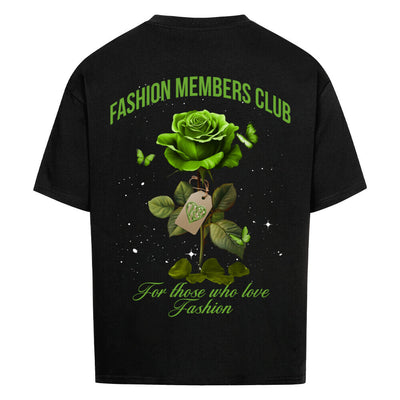 Beauty and the Rose – R3CEIVED Fashion Members Club Edition Green rose white diamond stars