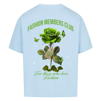 Beauty and the Rose – R3CEIVED Fashion Members Club Edition Green rose white diamond stars
