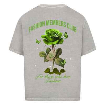 Beauty and the Rose – R3CEIVED Fashion Members Club Edition Green rose white diamond stars