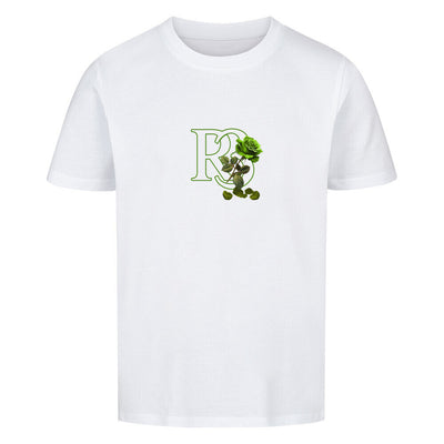 Beauty and the Rose – Green Rose Edition (Kids Premium Organic T-Shirt)