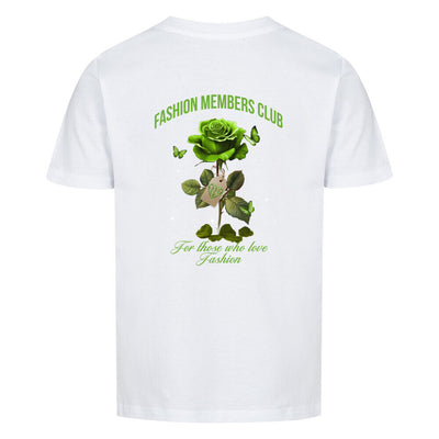 Beauty and the Rose – Green Rose Edition (Kids Premium Organic T-Shirt)