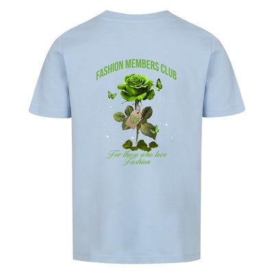 Beauty and the Rose – Green Rose Edition (Kids Premium Organic T-Shirt)