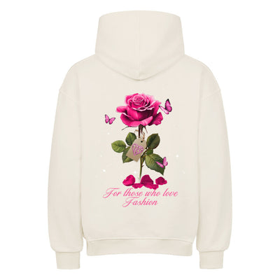 Beauty & the Rose Hoodie – R3CEIVED white Diamond stars edition