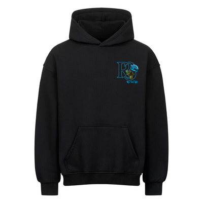 Beauty & the Rose Hoodie – R3CEIVED Sky blue white diamonds edition
