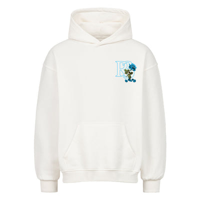 Beauty & the Rose Hoodie – R3CEIVED Sky blue white diamonds edition
