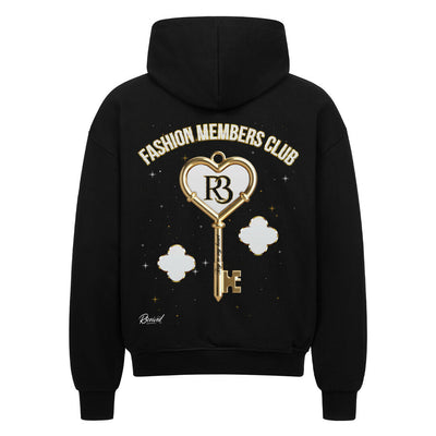 ✨🔑 Key to My Heart – Night Edition zip Hoodie 🌙✨ | R3CEIVED