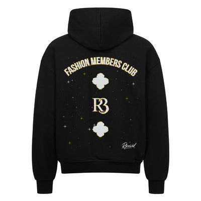 Clover at night by R3CEIVED Zip Hoodie Fashion Members Club exclusive V4