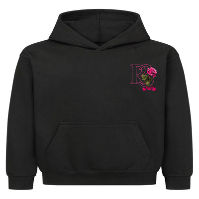 R3CEIVED Kids Hoodie – Beauty & the Rose Blue Night Edition 🌹✨