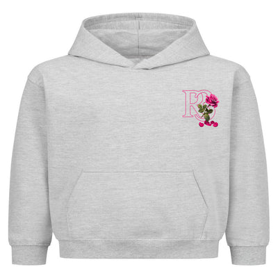 R3CEIVED Kids Hoodie – Beauty & the Rose Blue Night Edition 🌹✨