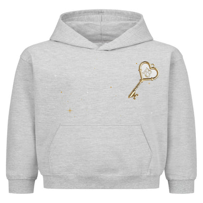 R3CEIVED Kids Hoodie – Key to My Heart Night Edition🔑✨