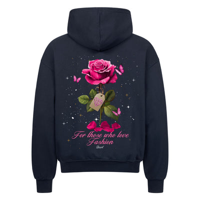 🌹✨ Beauty & the Rose – Signature Oversized Zip Hoodie | R3CEIVED Fashion Members Club ✨🌹