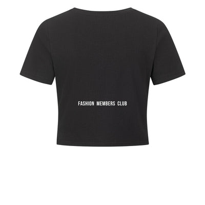 Ladies Minimal Essential Cropped Tee – R3CEIVED Fashion Members Club