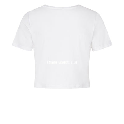 Ladies Minimal Essential Cropped Tee – R3CEIVED Fashion Members Club