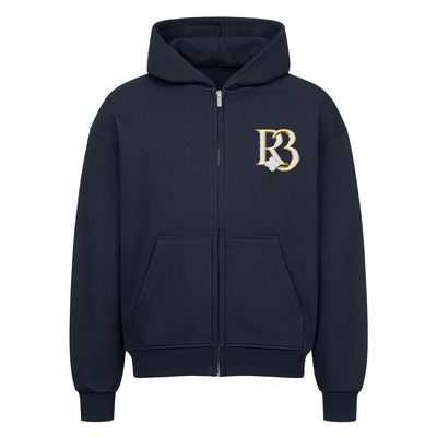 R3CEIVED Oversized Zipper Hoodie – No.11 Edition | Fashion Members Club signature