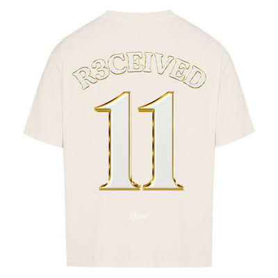 R3CEIVED  No.11 Exclusive Jersey tee big R3 signature