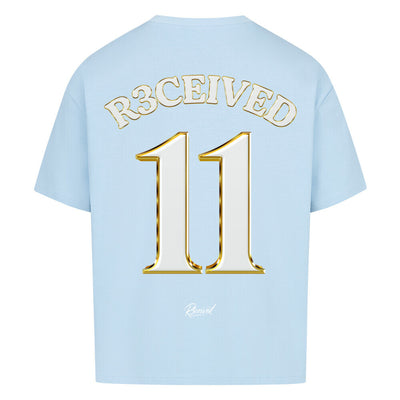 R3CEIVED  No.11 Exclusive Jersey tee big R3 signature