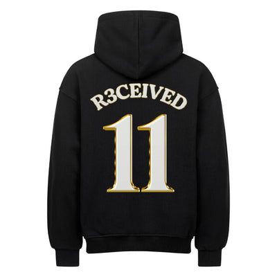 R3CEIVED No.11 Oversized  Yersey  hoodie