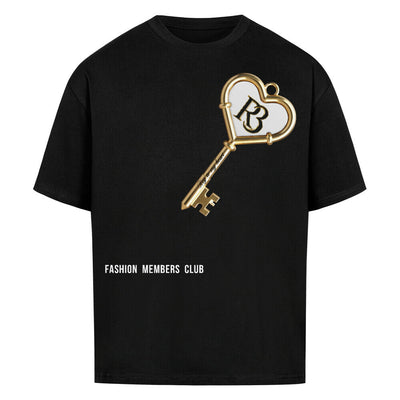 R3CEIVED – Key to My Heart Night Edition Oversized Tee | Designer Streetwear
