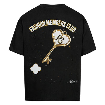 R3CEIVED – Key to My Heart Night Edition Oversized Tee | Designer Streetwear