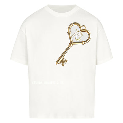 R3CEIVED – Key to My Heart Night Edition Oversized Tee | Designer Streetwear