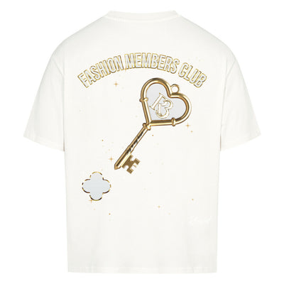 R3CEIVED – Key to My Heart Night Edition Oversized Tee | Designer Streetwear