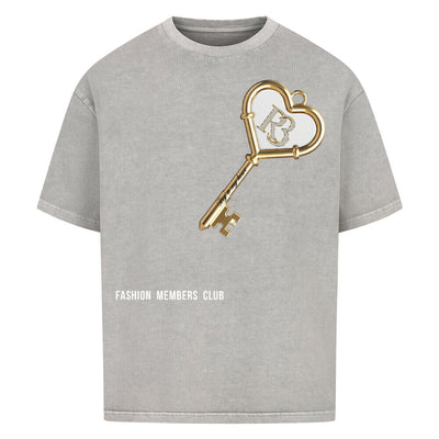 R3CEIVED – Key to My Heart Night Edition Oversized Tee | Designer Streetwear