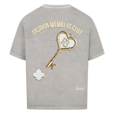 R3CEIVED – Key to My Heart Night Edition Oversized Tee | Designer Streetwear