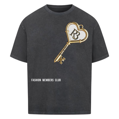 R3CEIVED – Key to My Heart Night Edition Oversized Tee | Designer Streetwear