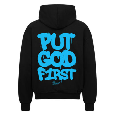 Put God First Hoodie – R3CEIVED Faithwear Edition