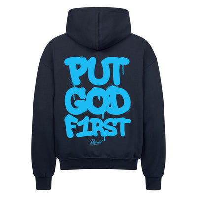 Put God First Hoodie – R3CEIVED Faithwear Edition