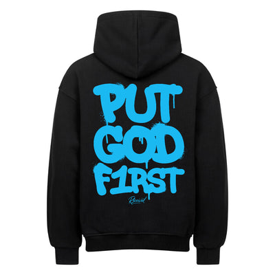 Put God First Hoodie – R3CEIVED Faithwear Edition