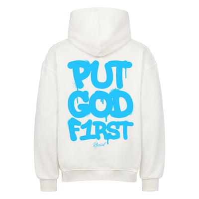 Put God First Hoodie – R3CEIVED Faithwear Edition