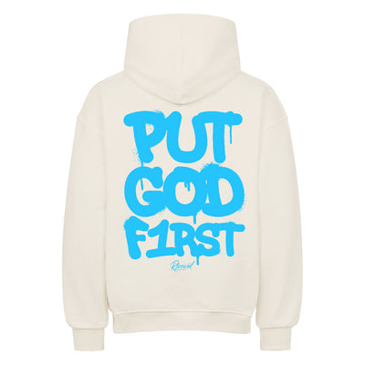 Put God First Hoodie – R3CEIVED Faithwear Edition