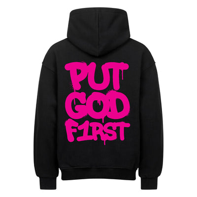 Put God First Hoodie – R3CEIVED Faithwear Edition
