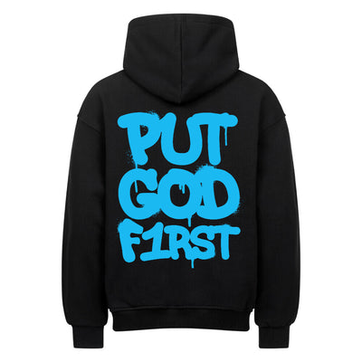 Put God First Hoodie – R3CEIVED Faithwear Edition