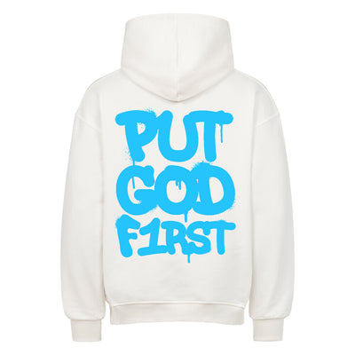 Put God First Hoodie – R3CEIVED Faithwear Edition