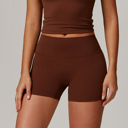 R3ceived  Shaved tight yoga shorts for women - R3ceived