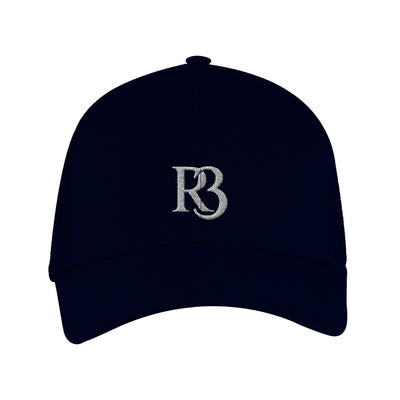 R3 Oxford Navy  Mesh cap, white R3 logo