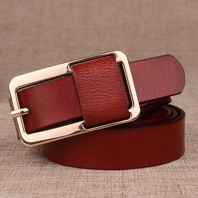 R3, Women's leather belt R3ceived - R3ceived