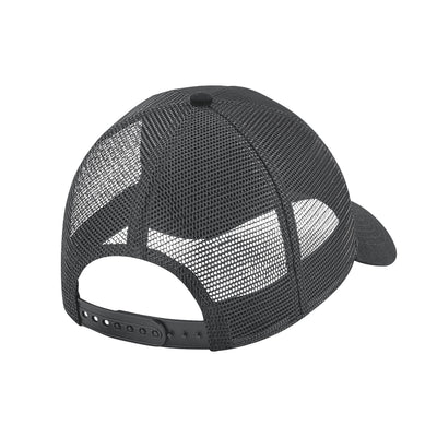 Grey Organic Cotton Mesh Cap with Grey R3 Logo – Eco-Friendly Trucker Hat