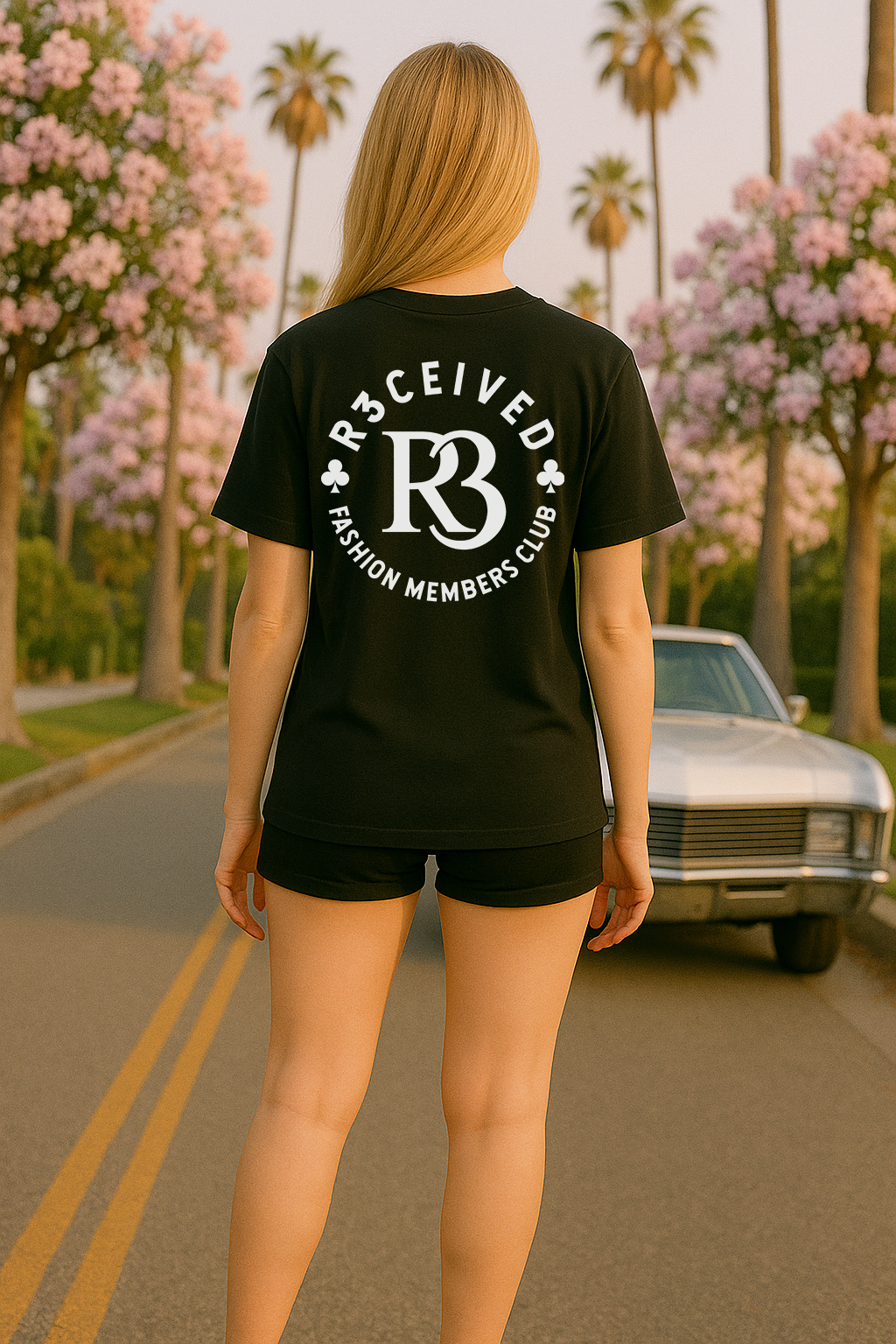 R3 Clover Fashion Members Club  Oversized Shirt