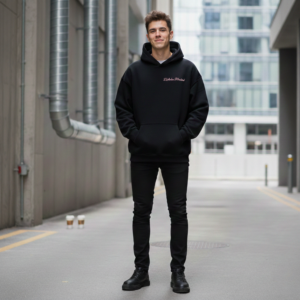 L'Atelier R3CEIVED Parijse collectie Oversized Hoodie