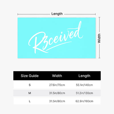 R3ceived signature, Beach Towel - S/M/L