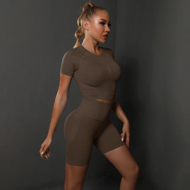 R3ceived, yoga fitness two-piece set - R3ceived