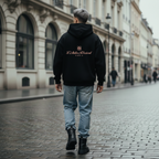 L’Atelier R3CEIVED Paris Oversized Zipper Hoodie Roségoud