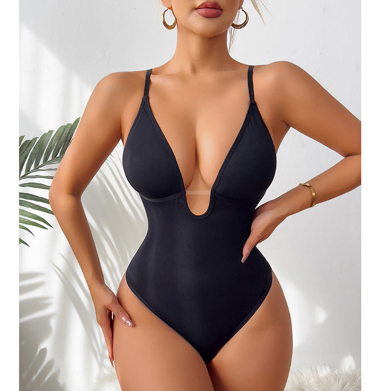 Allure Deep V Bodysuit