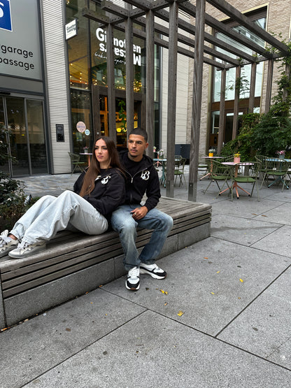 Clover at night by R3CEIVED Zip Hoodie Fashion Members Club exclusive V4